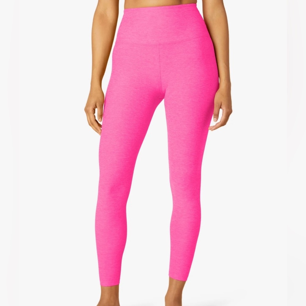 Beyond Yoga High-Waist Pink Leggings
